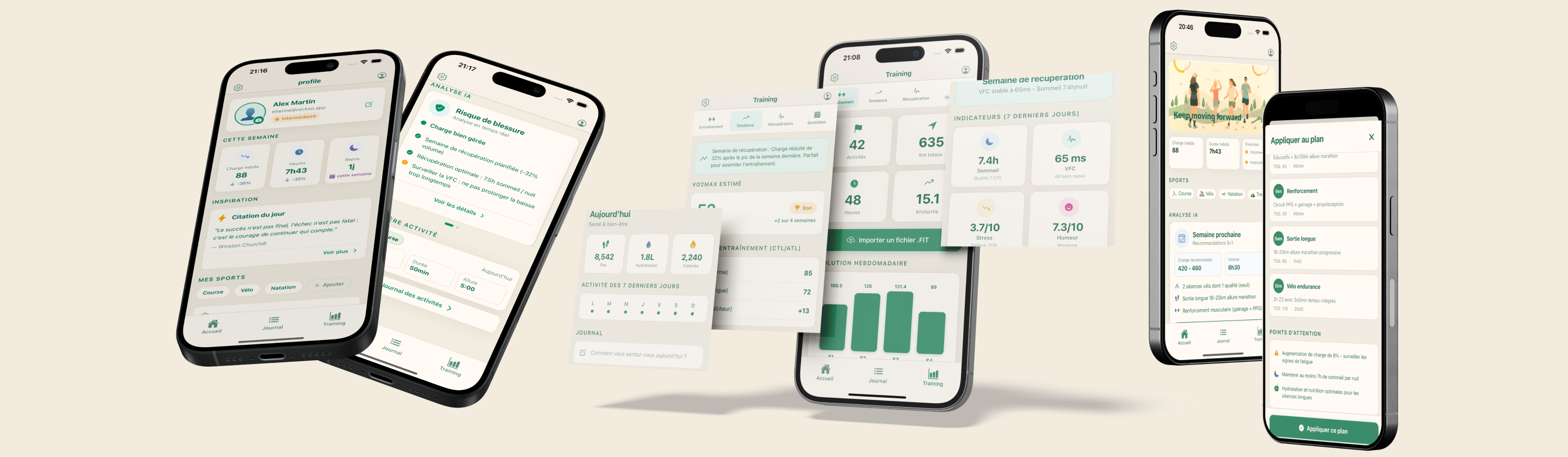 Aperçu de l’expérience Rockso sur mobile et desktop
